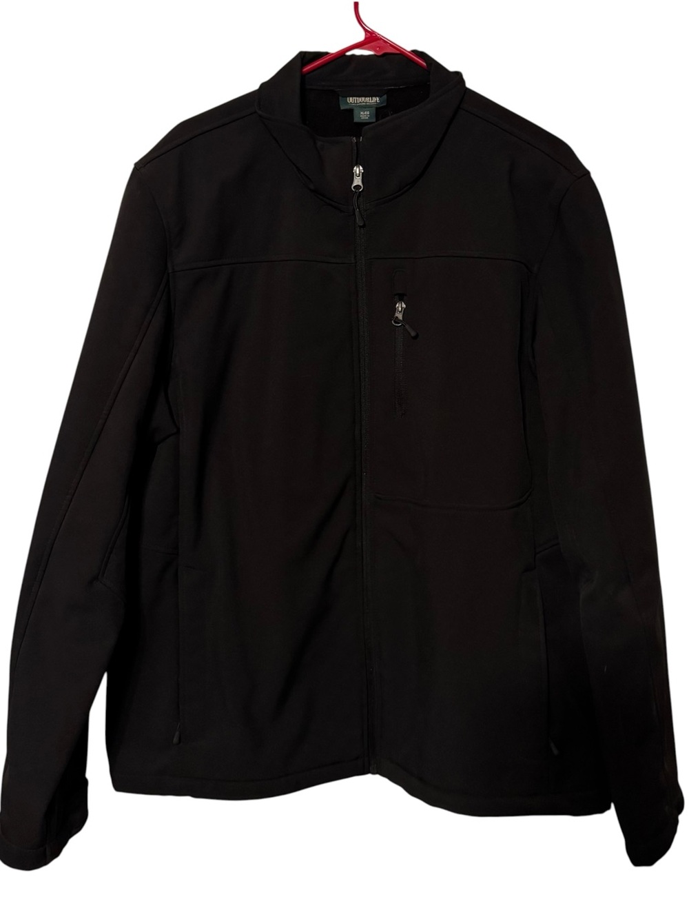 Outdoor Life Men's Black Performance Softshell Jacket